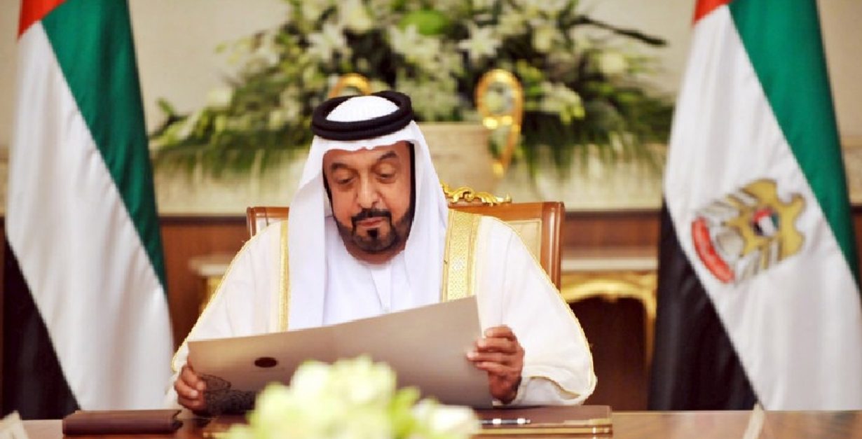 الإمارات الشيخ خليفة بن زايد الإمارات