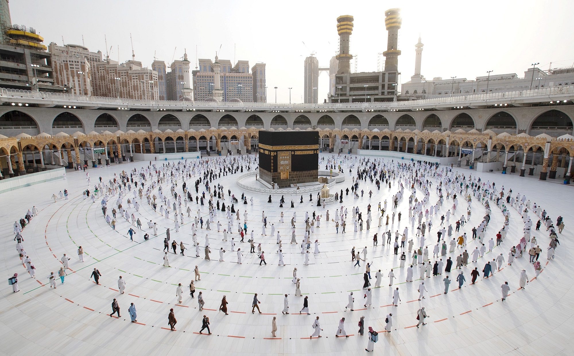 المسجد الحرام الاعتكاف