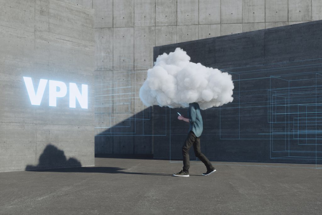 خدمة الخادم السحابي الشخصي VPN (Istock)