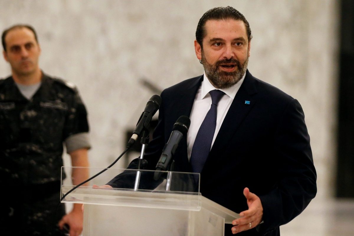 الحكومة اللبنانية ماكرون قطر الحريري