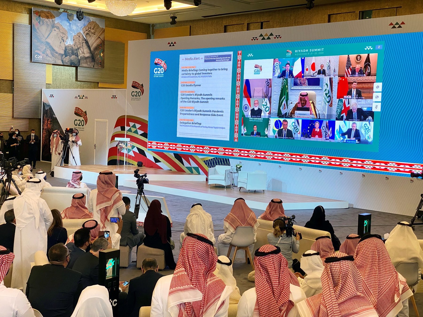 قمة مجموعة العشرين السعودية