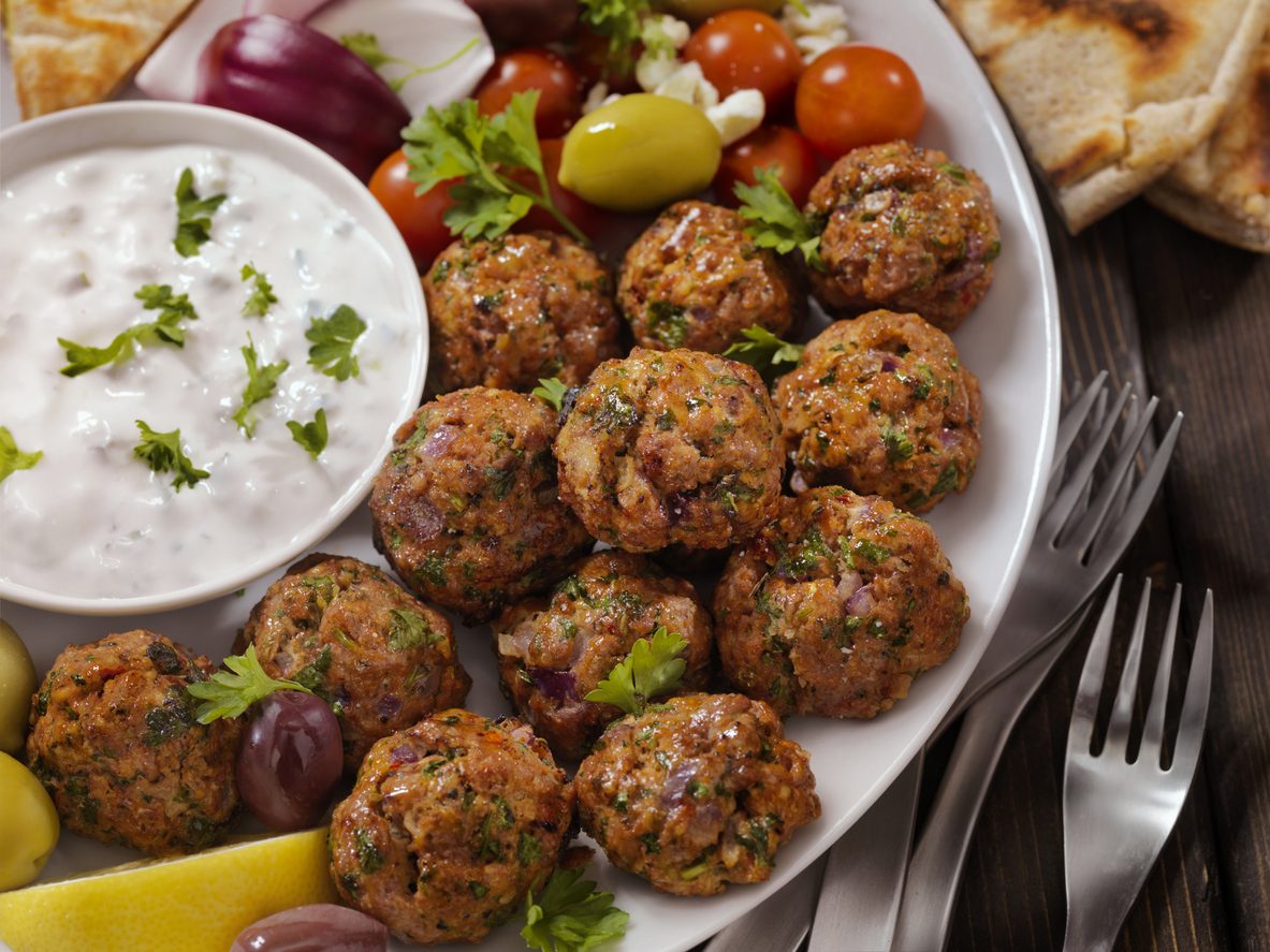 الكفتة اليونانية