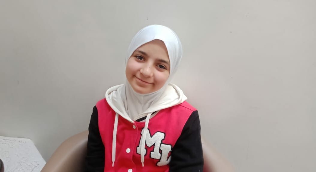 التلميذة سندس (خاص)