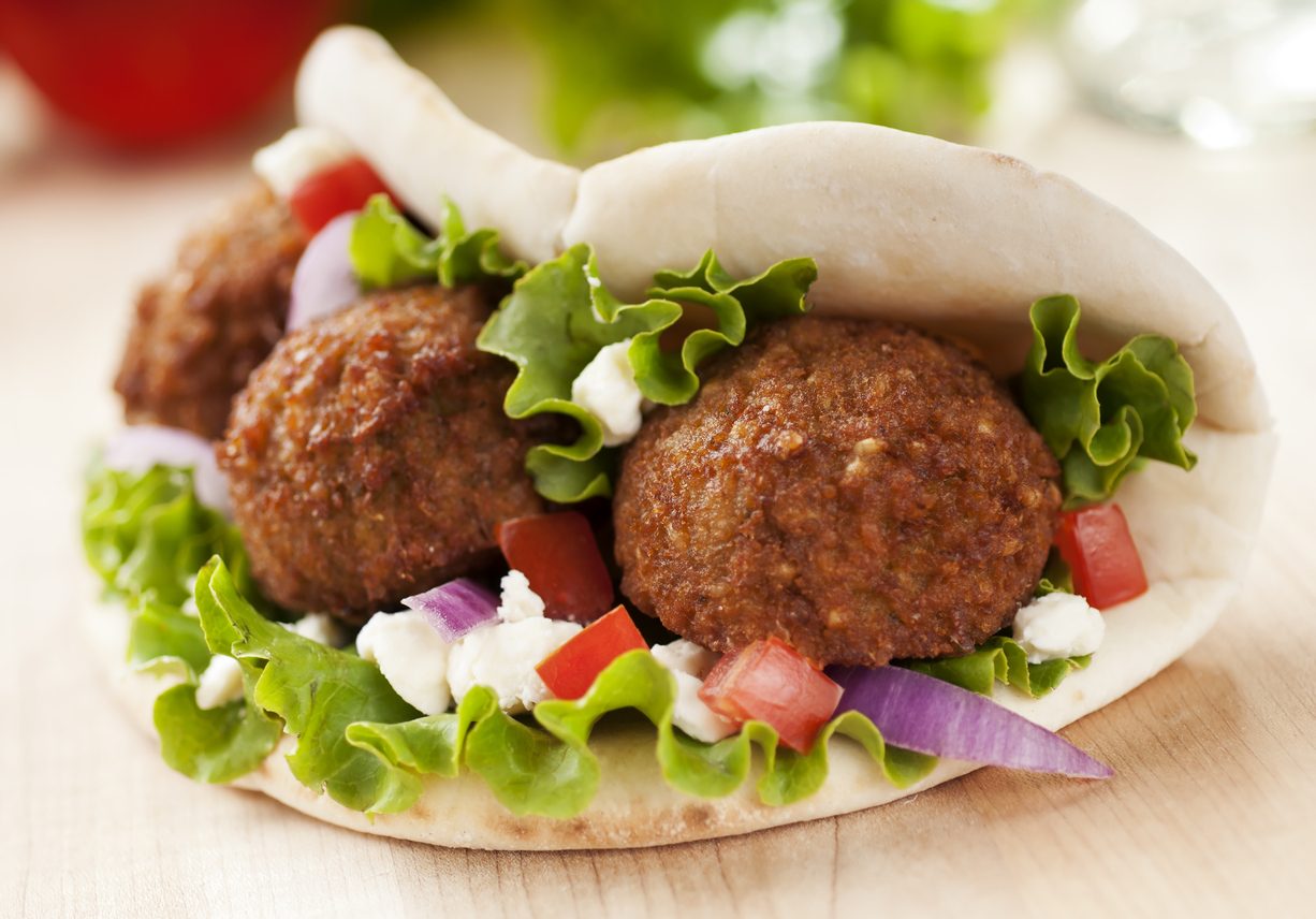 فطيرة الفلافل