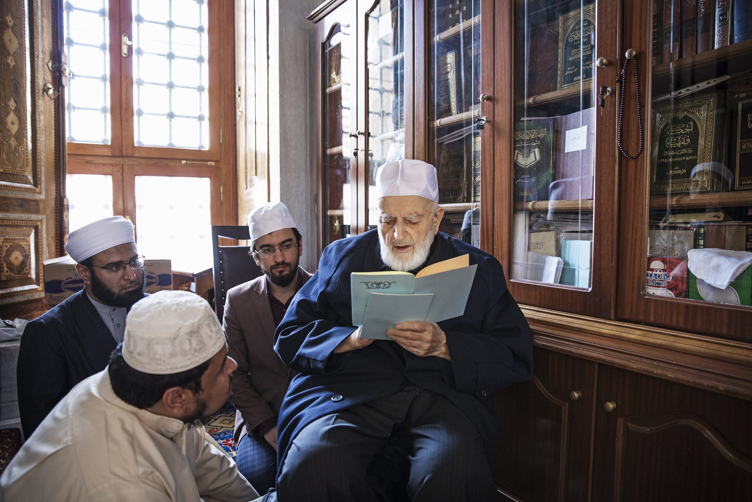 عالم الحديث محمد أمين سراج/ الأناضول