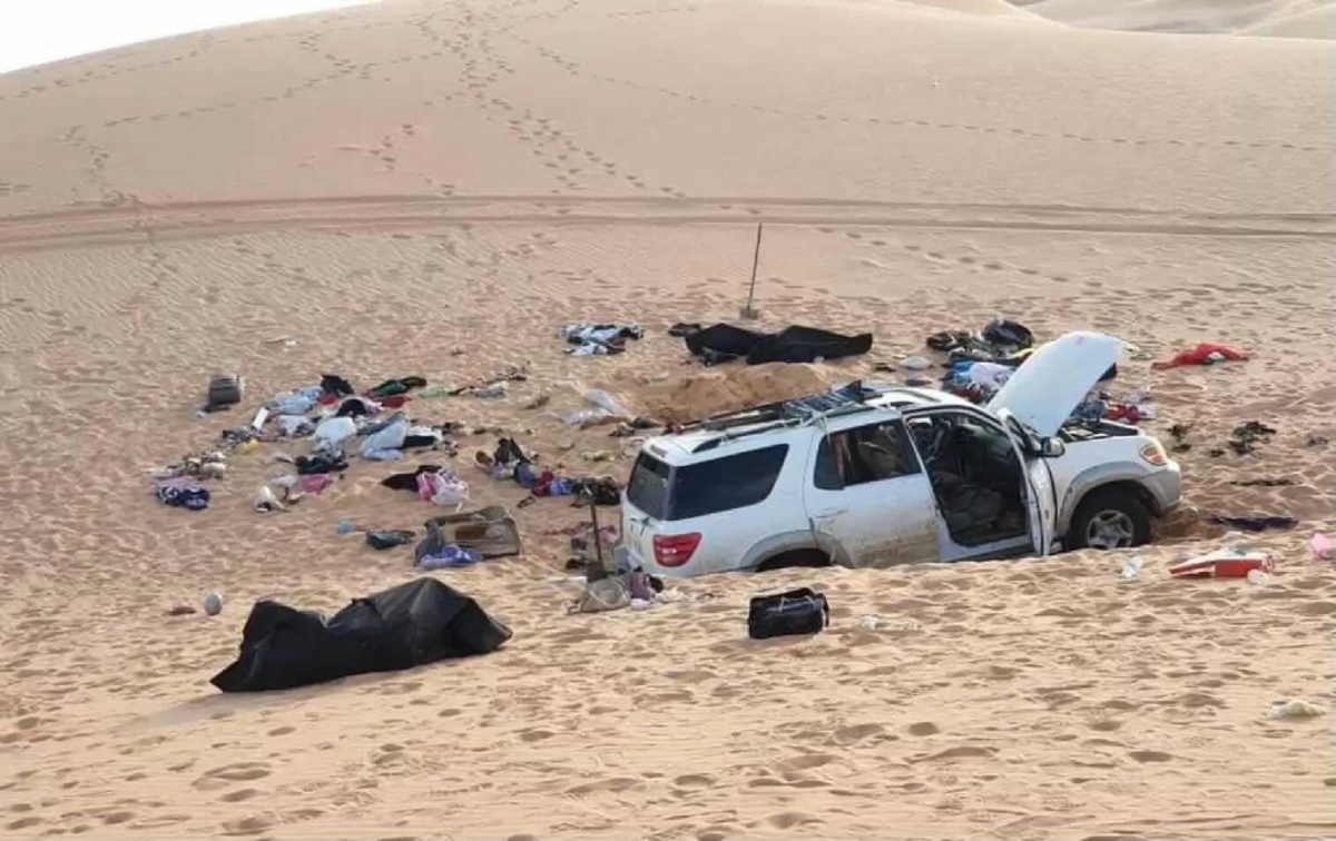 الأسرة السودانية التي ماتت في صحراء ليبيا
