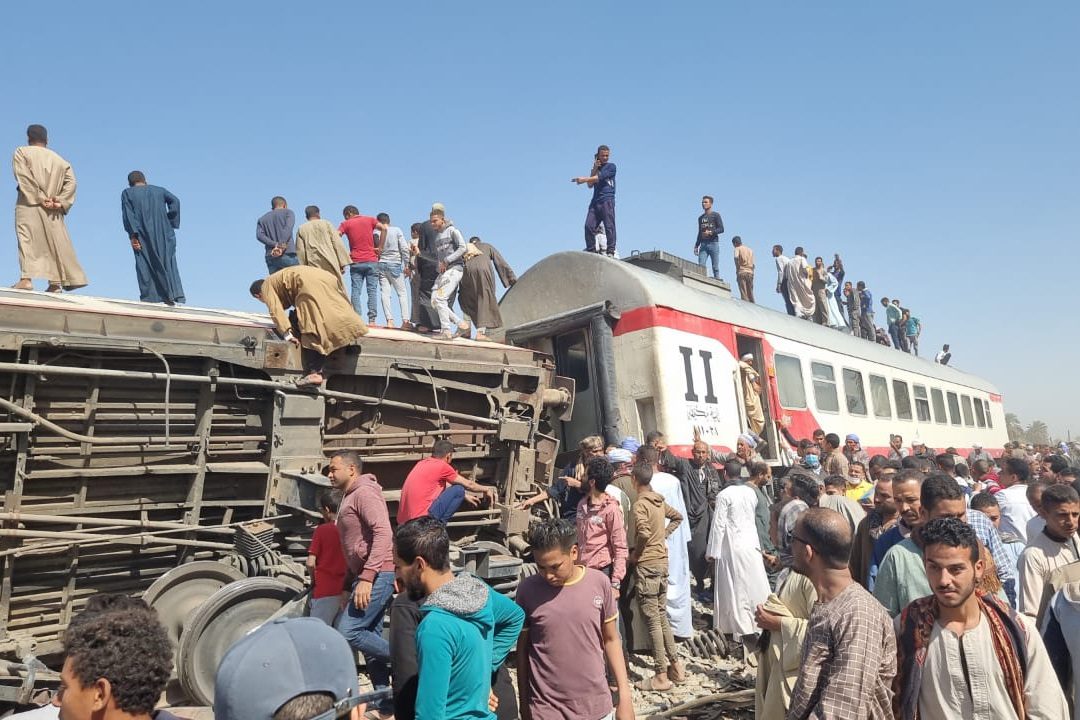 مصر حادث قطار سكك حديد مصر