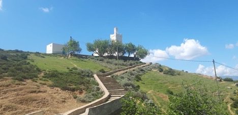 مسجد بوزعافر في مدينة شفشاون في المغرب