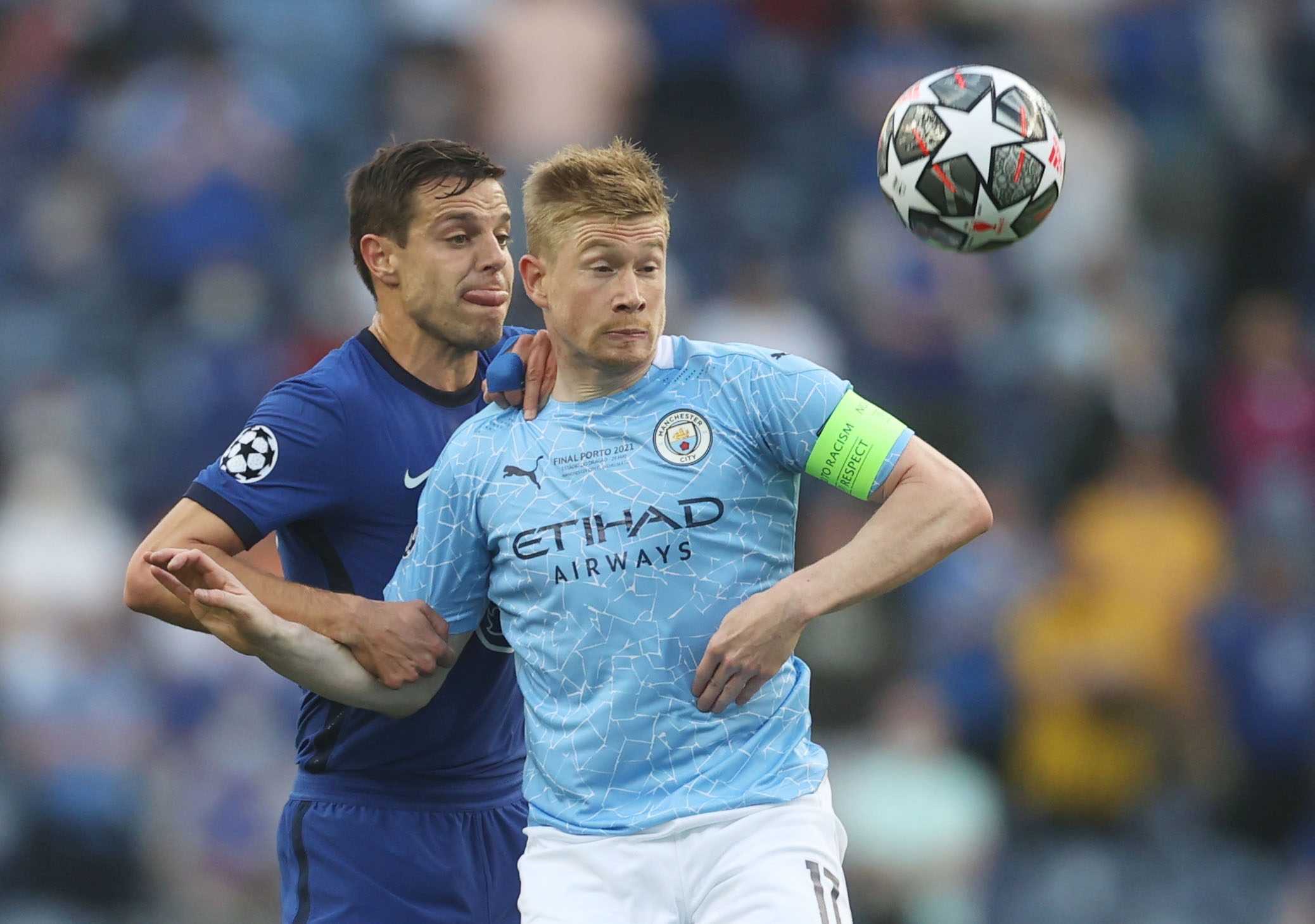 دي بروين كان أحد أفضل لاعبي دوري أبطال أوروبا هذا العام