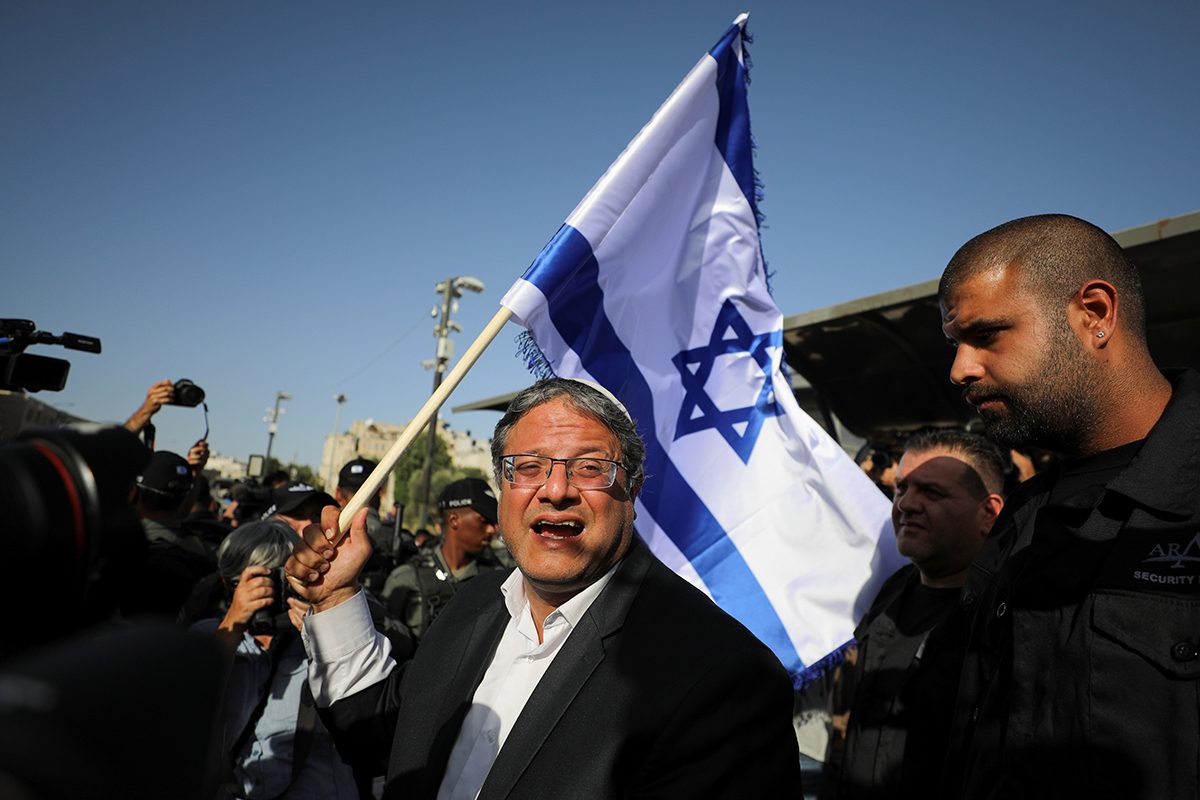 إيتمار بن غفير إسرائيل فلسطين حماس