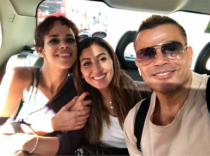 شيرين رضا عمرو دياب