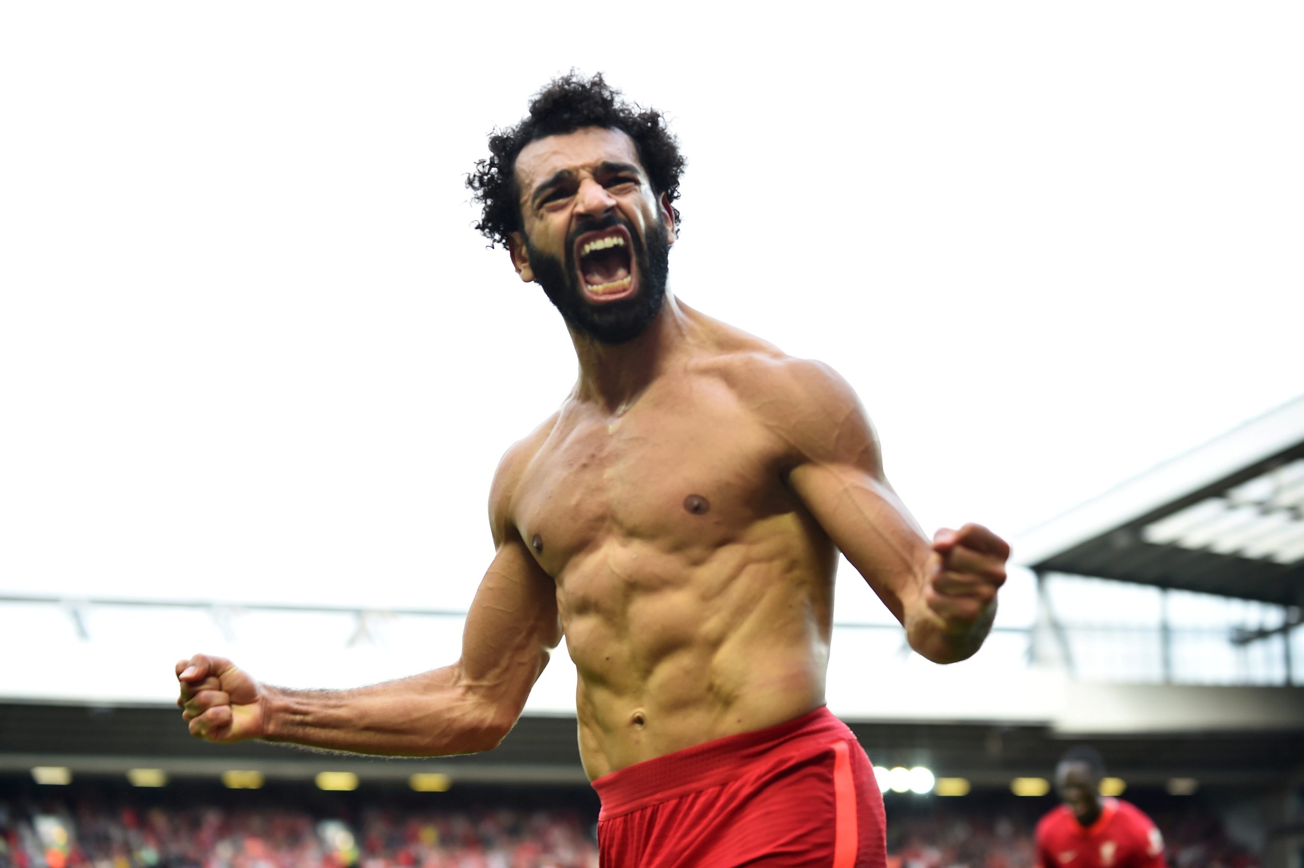 عضلات محمد صلاح