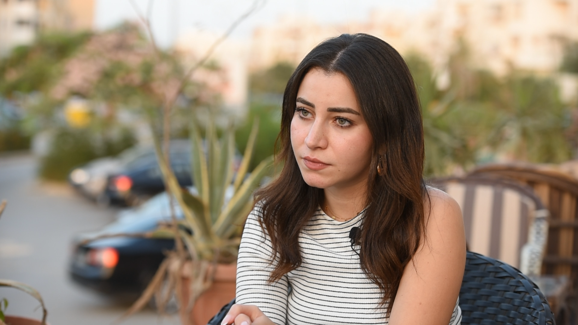 الممثلة المصرية سارة الشامي / خاص
