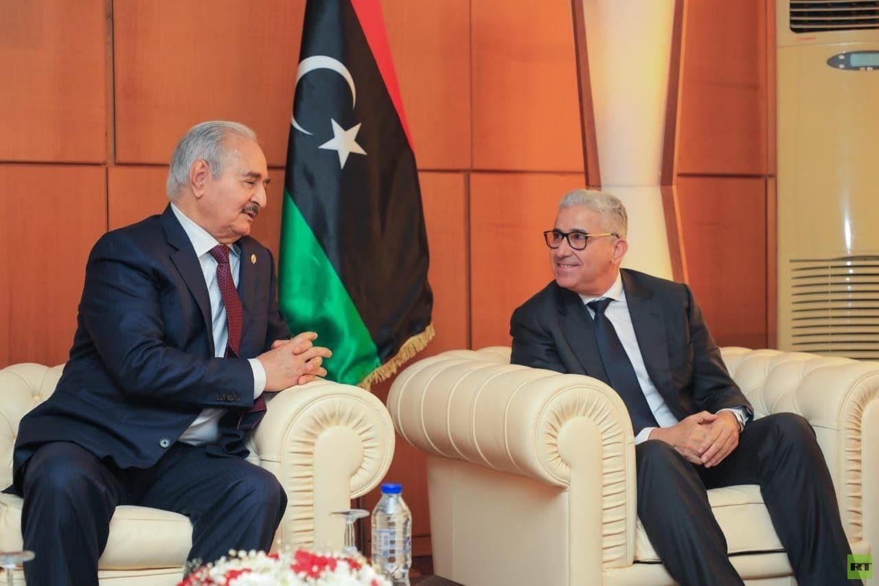 حفتر الدبيبة ليبيا