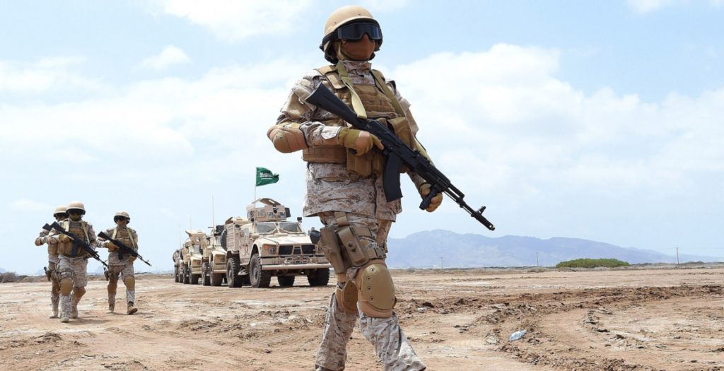 قوات سعودية في اليمن