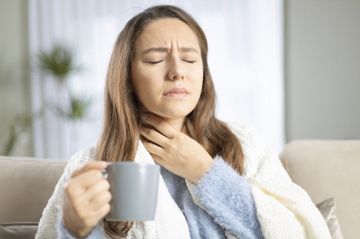 iStock/ التهاب الحنجرة