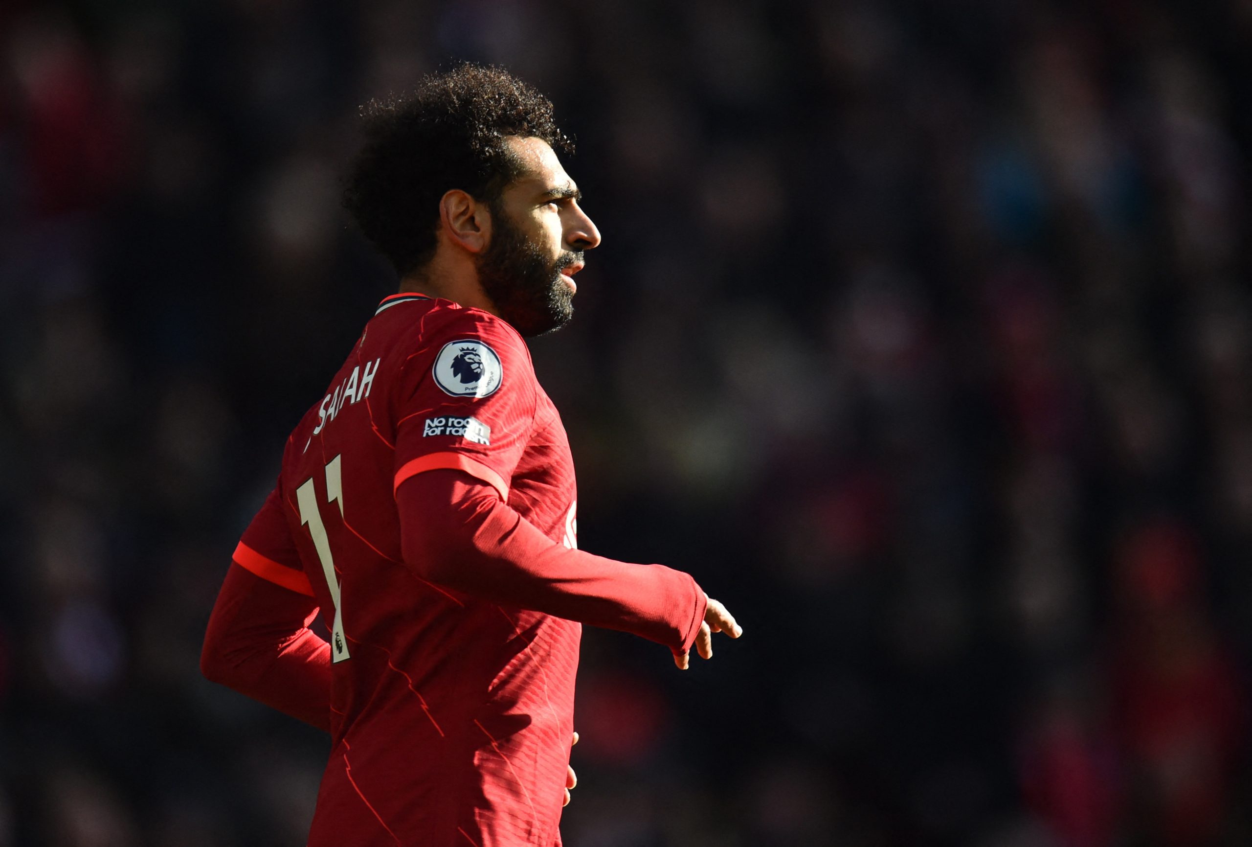 محمد صلاح مرشح للانتقال إلى ريال مدريد (رويترز)