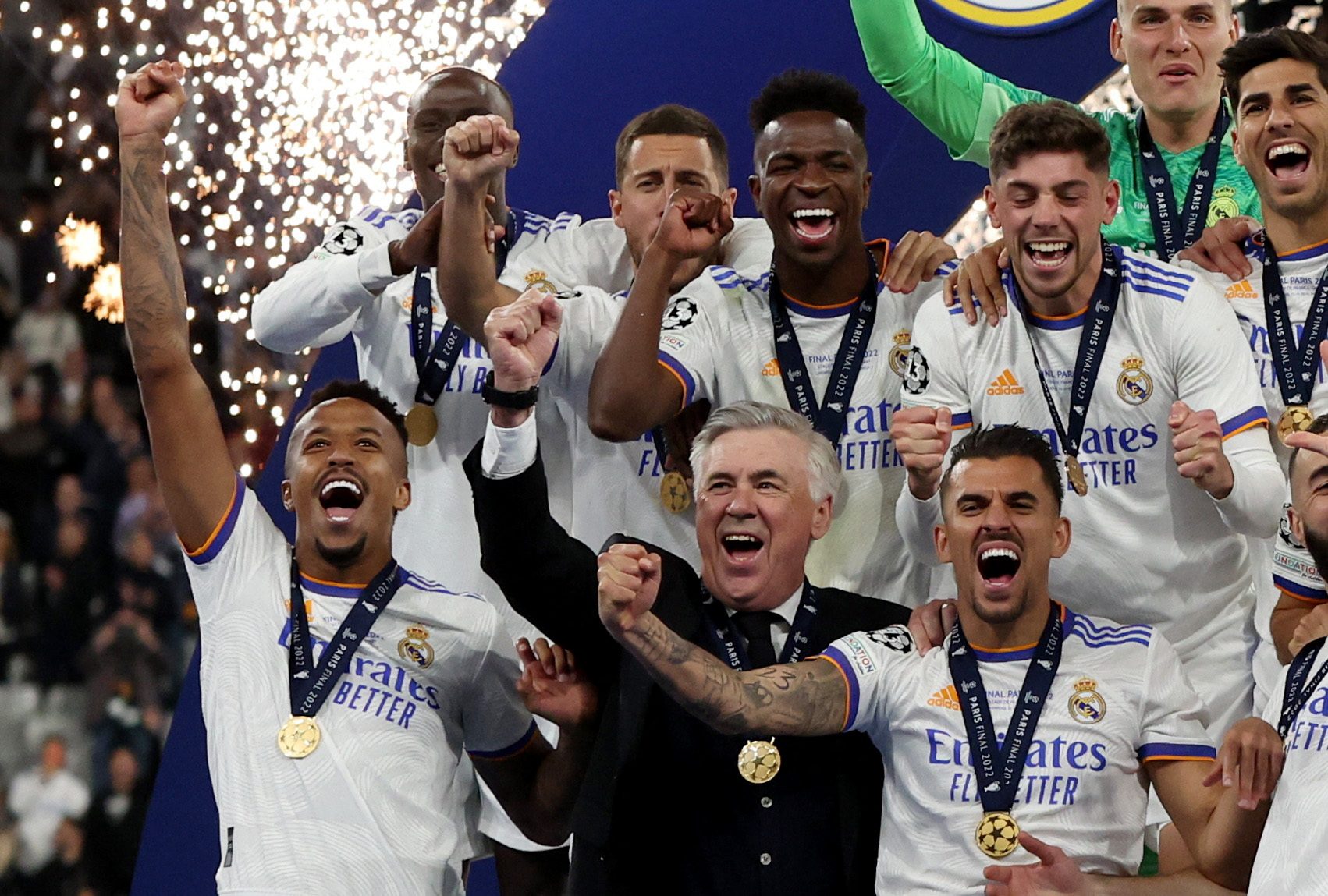 كارلو أنشيلوتي مدرب ريال مدريد (رويترز)