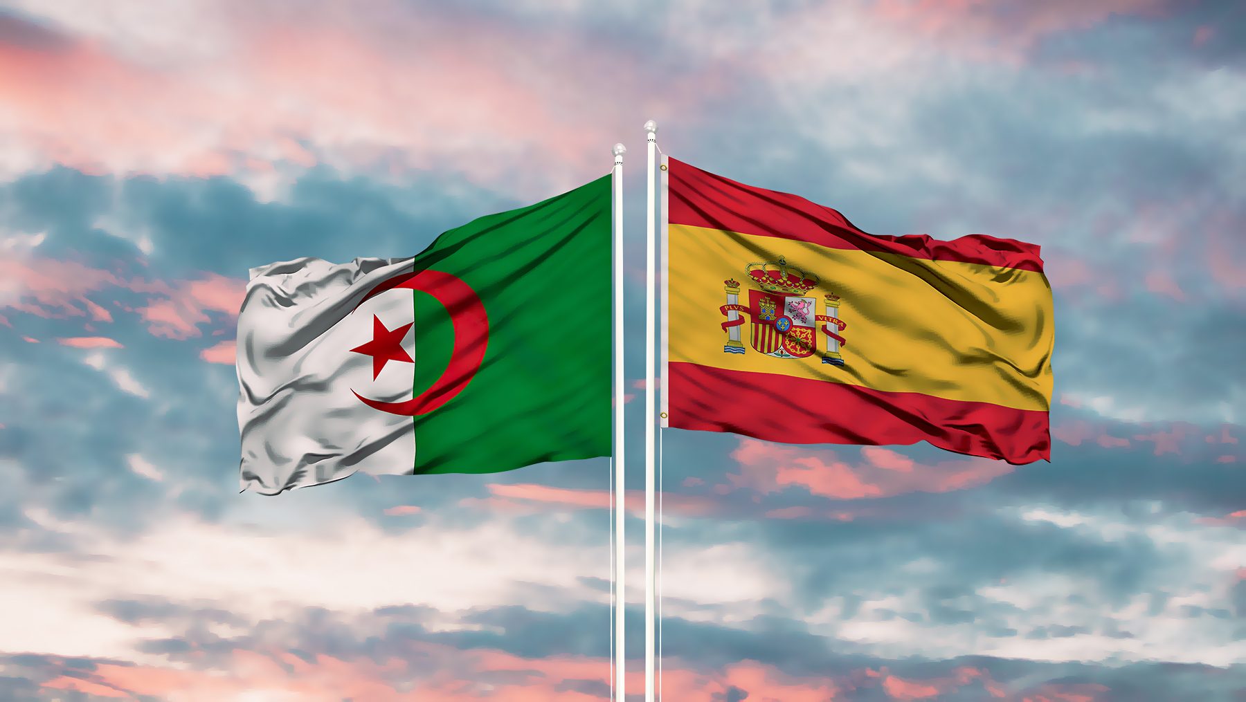 إسبانيا الجزائر المغرب