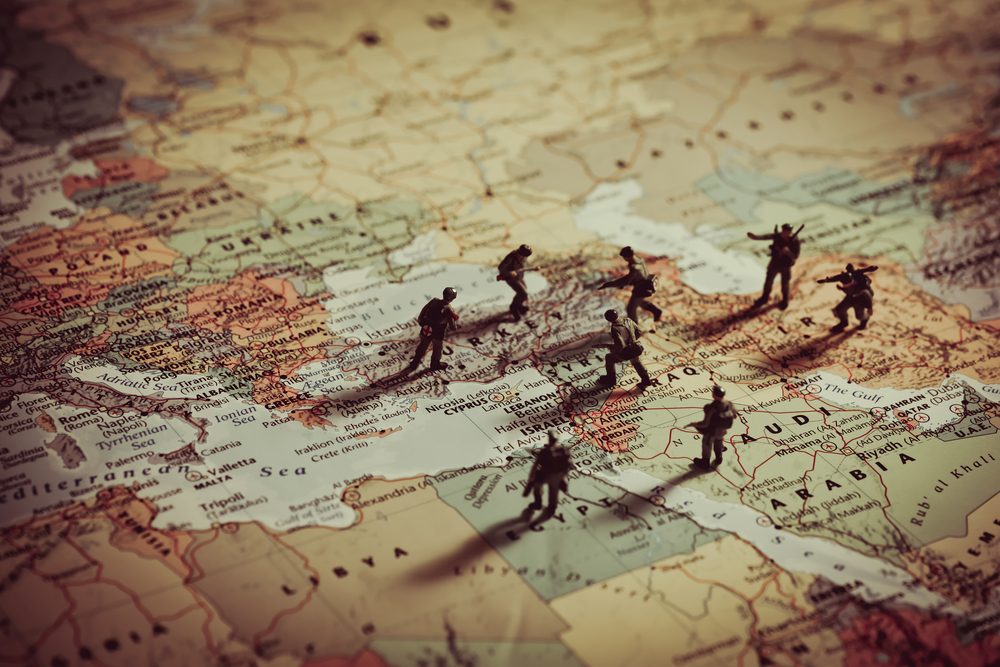 الاستعمار في البلاد العربية/ shutterstock