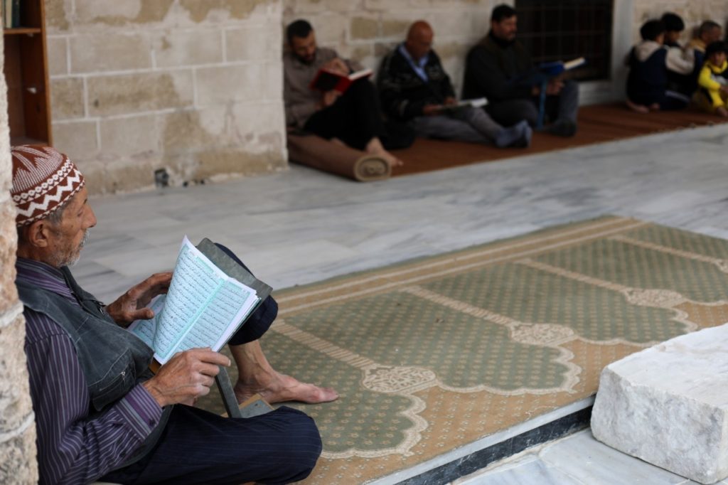 المسجد العمري في غزة 