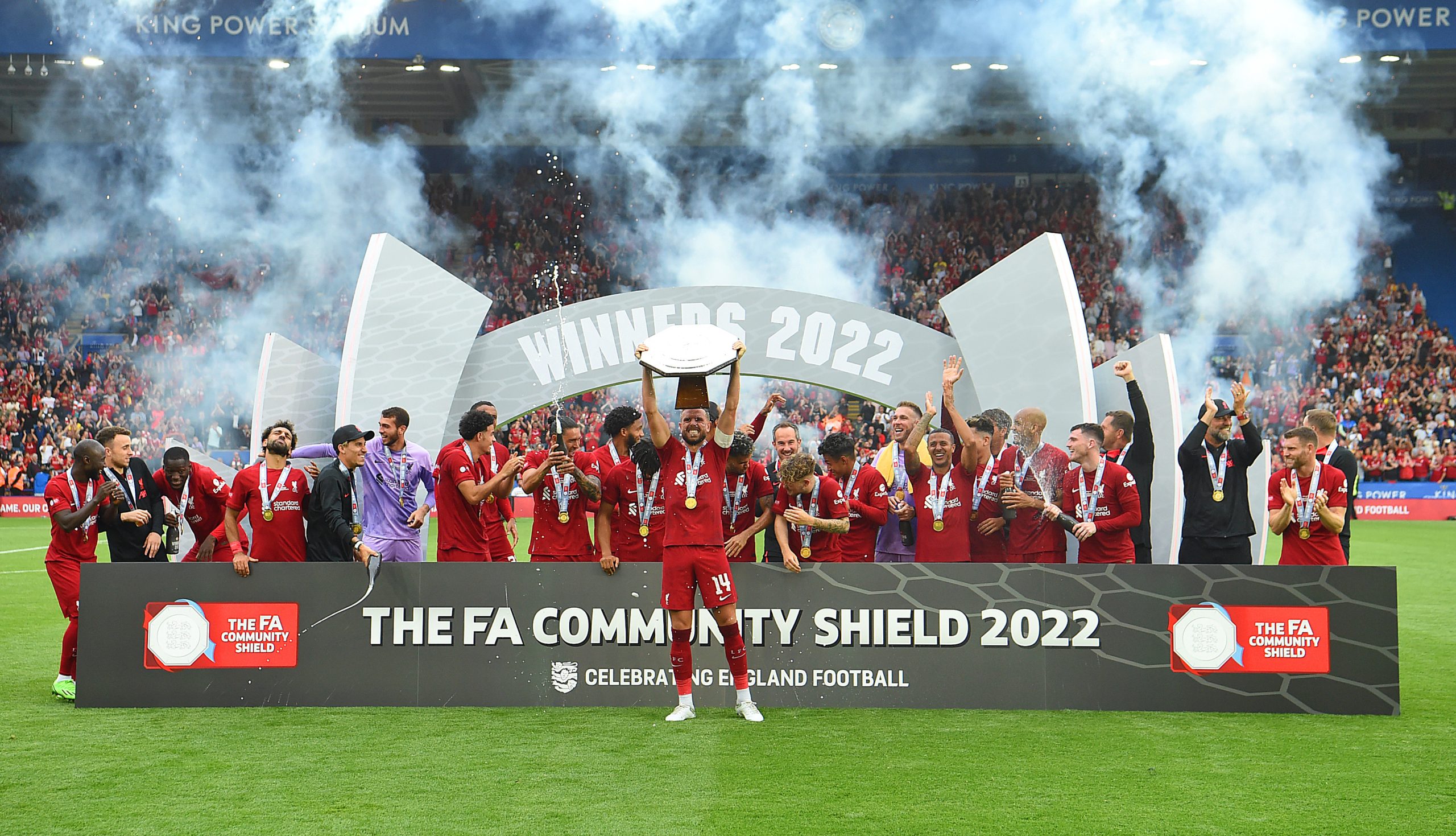 محمد صلاح يتجنب الاحتفال بالخمور - gettyimages
