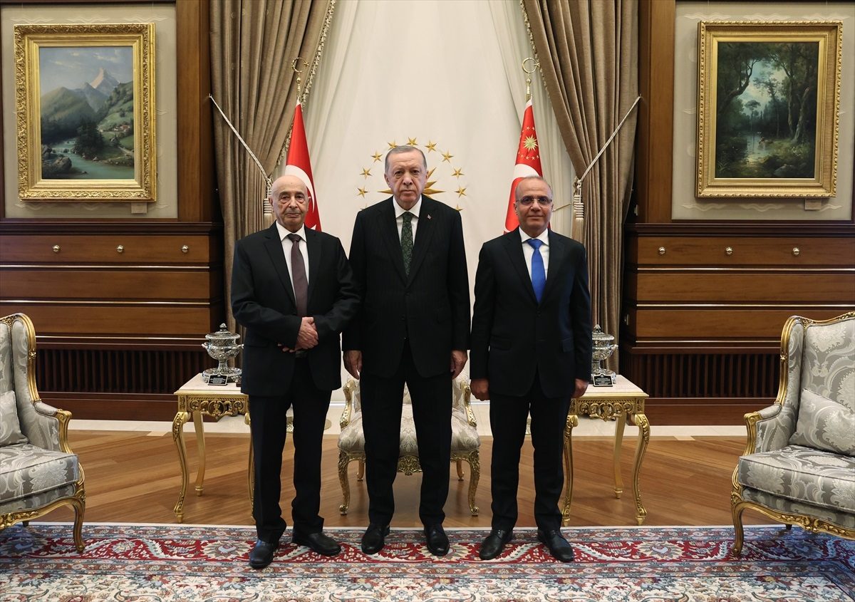 أردوغان عقيلة صالح ليبيا تركيا