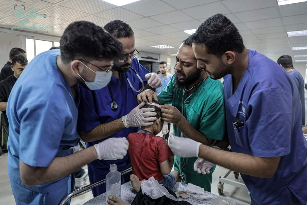 القطاع الصحي في غزة