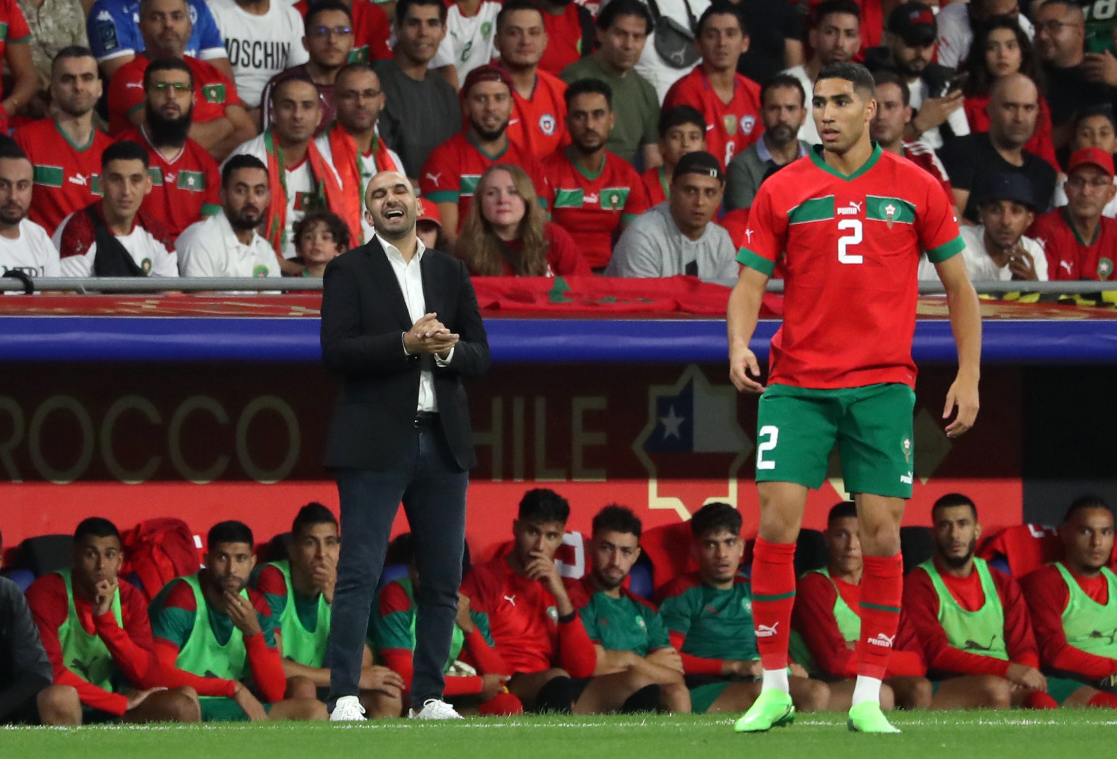 خواكين يرد على حكيمي بـ"شكراً بزاف حبيبي" - gettyimages