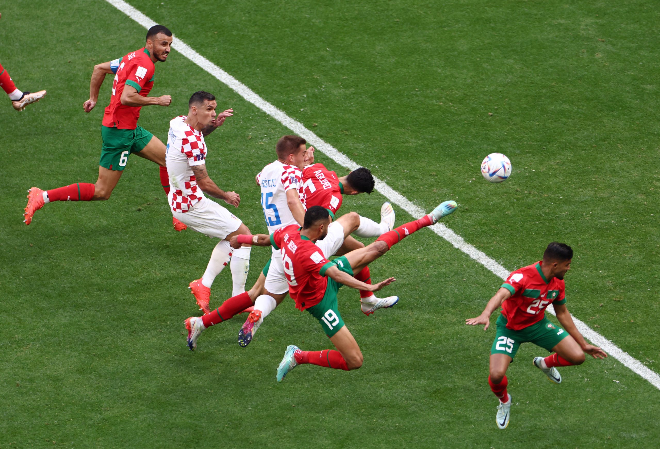 رويترز/ المغرب يفرض التعادل على وصيفة بطل العالم كرواتيا