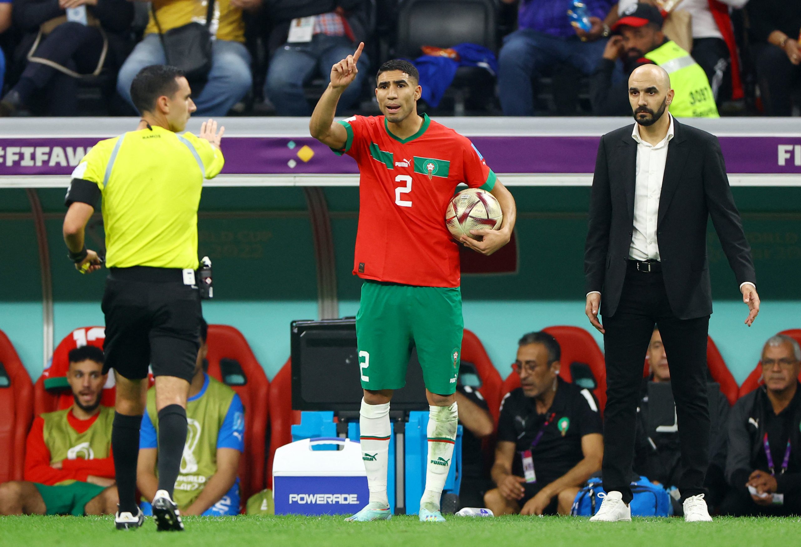 وليد الركراكي مدرب المغرب عن مباراة تحديد المركز الثالث: أسوأ مباراة ألعبها.. والفوز بها كالجائزة الخادعة