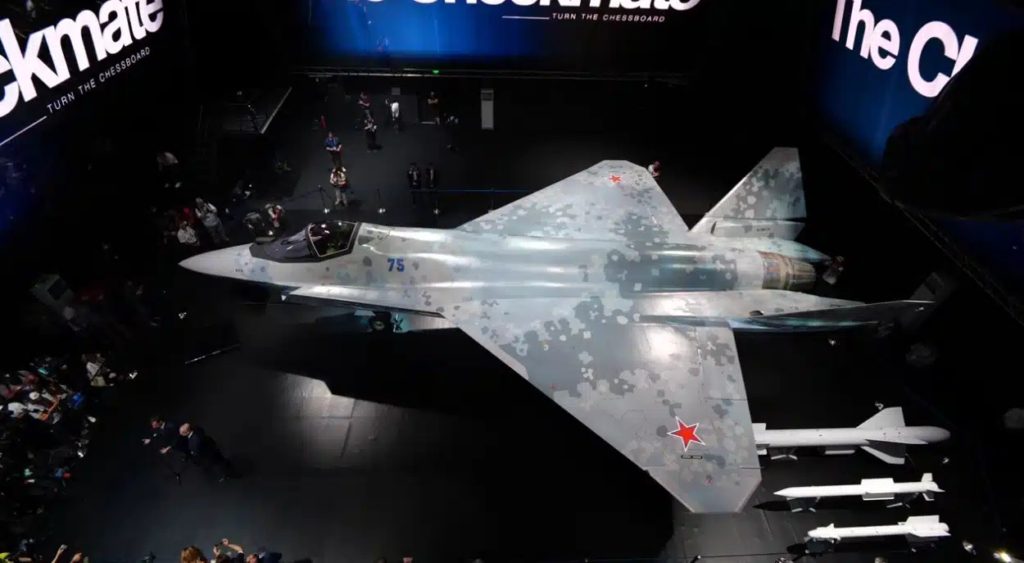 طائرة شبحية روسية من طراز Su-75 "كش ملك"