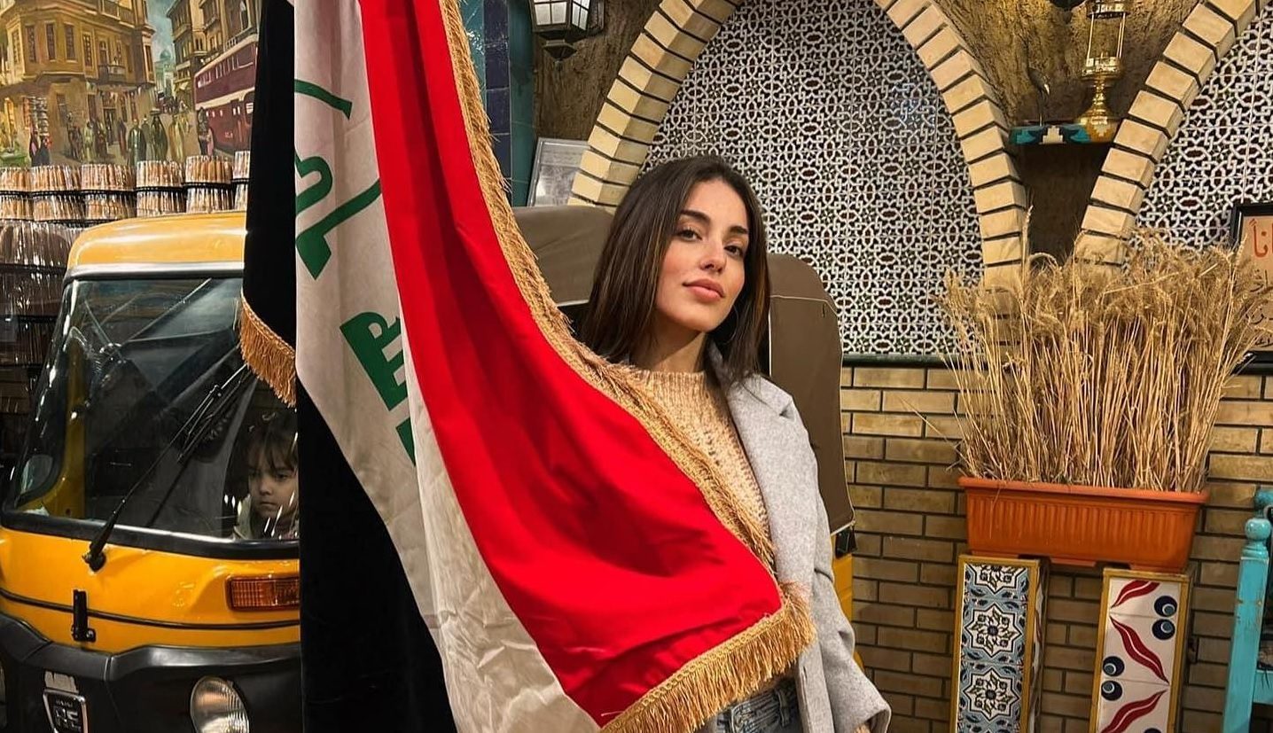 عارضة الأزياء العراقية داليا فرهود
