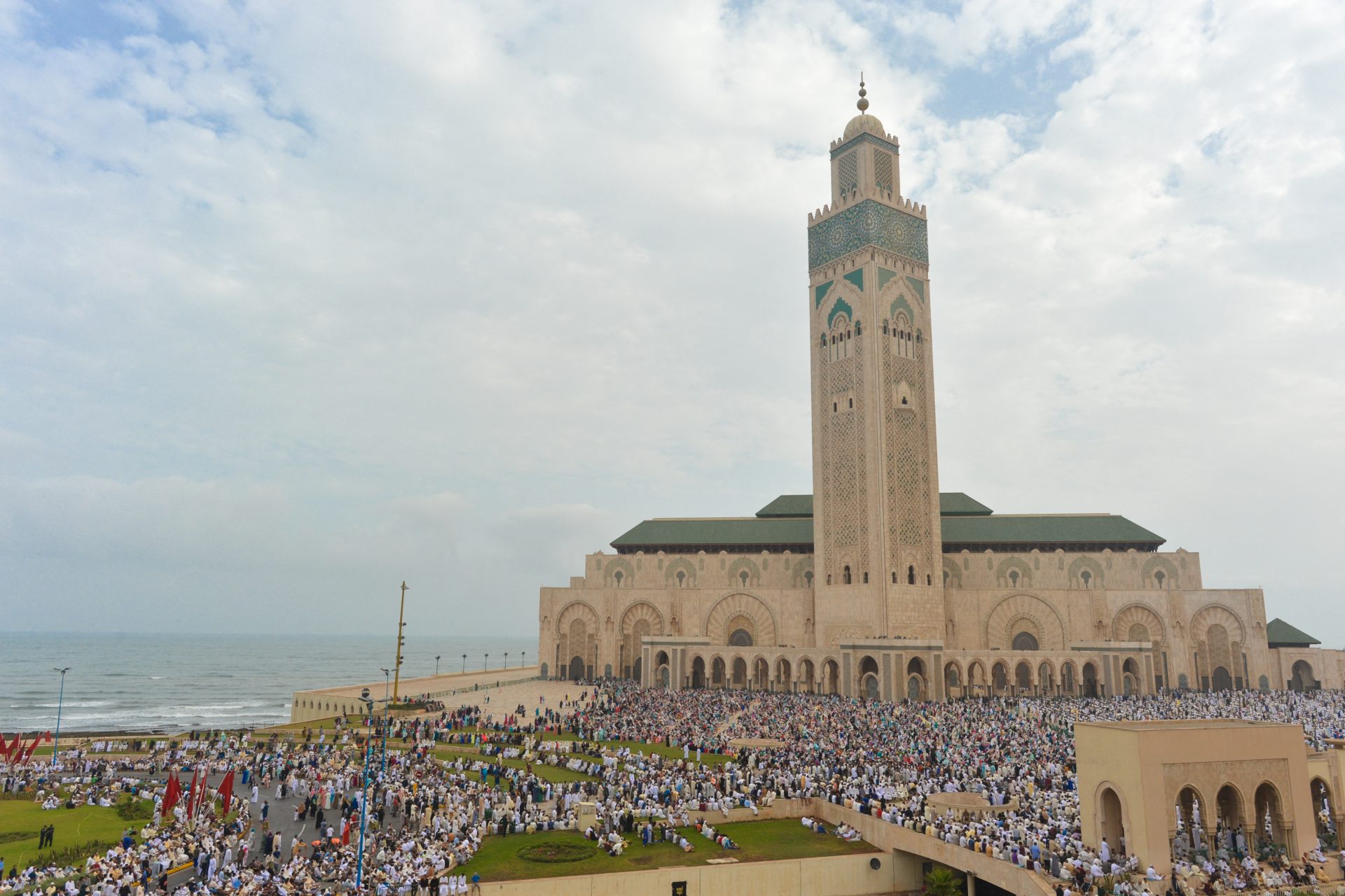 مسجد الحسن الثاني في الدار البيضاء، المغرب/ Getty Image