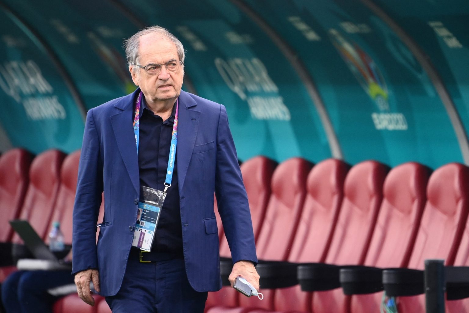 نويل لو غريت، رئيس الاتحاد الفرنسي السابق - Getty images