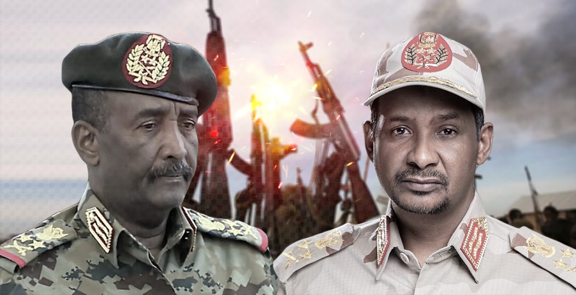 البرهان حميدتي الجيش السوداني