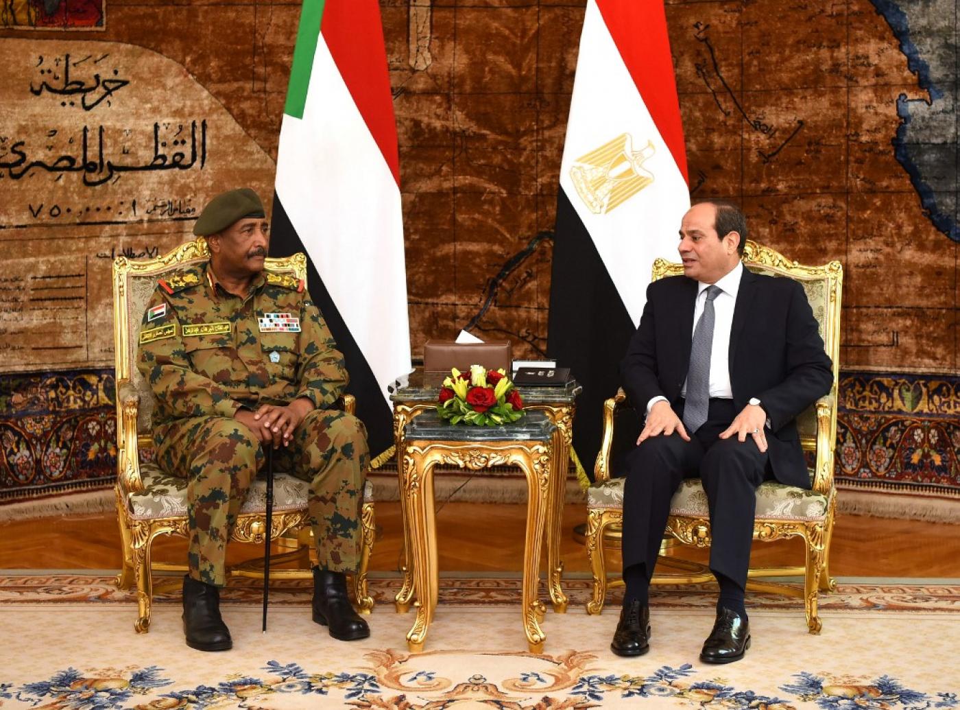 السودان مصر البرهان السيسي