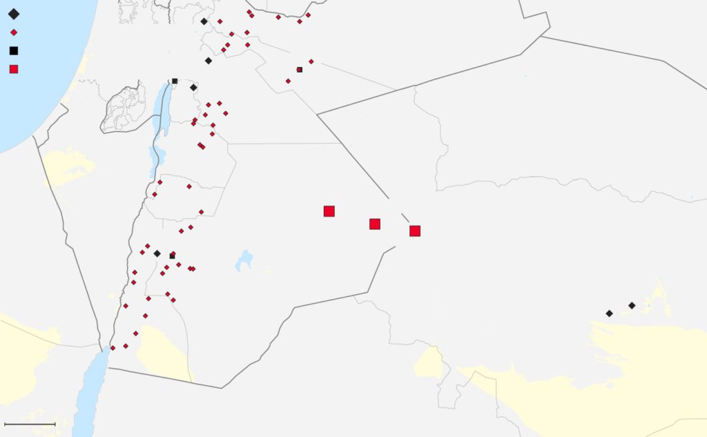 آثار رومانية البتراء الأردن 