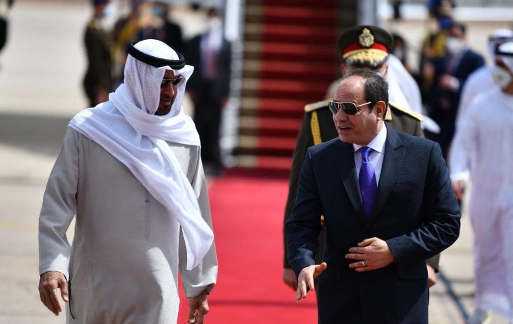 السيسي بن زايد