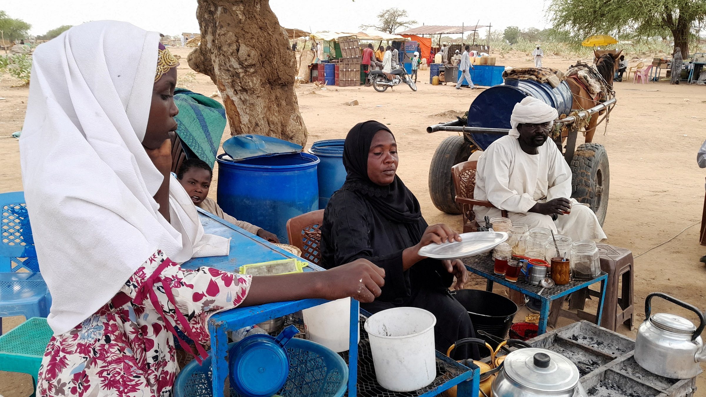 لاجئون سودانيون الجيش السوداني الدعم السريع