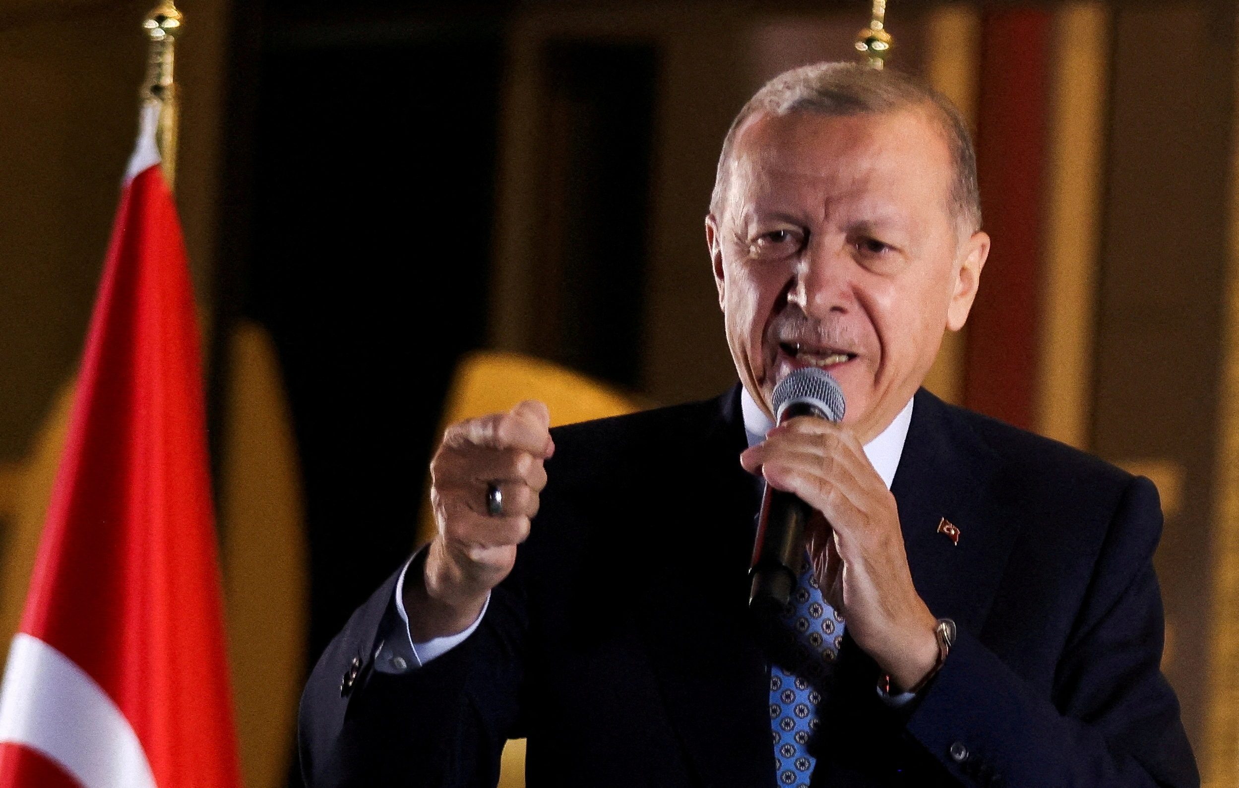 الرئيس التركي أردوغان محمد شيمشك