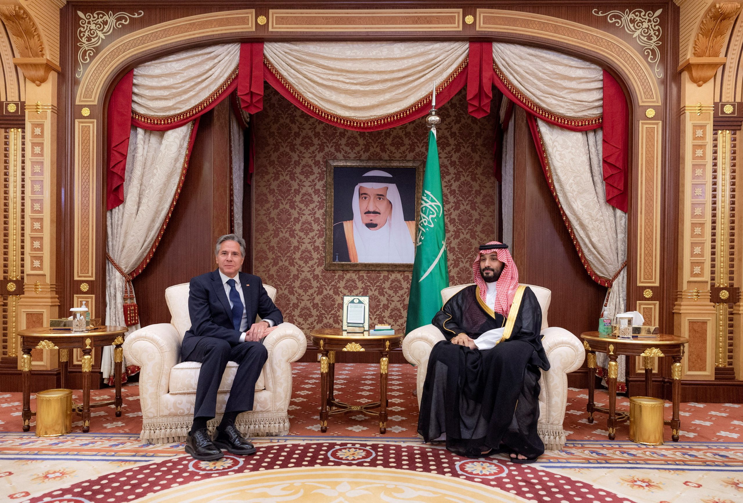 بن سلمان بلينكن جدة السعودية أمريكا