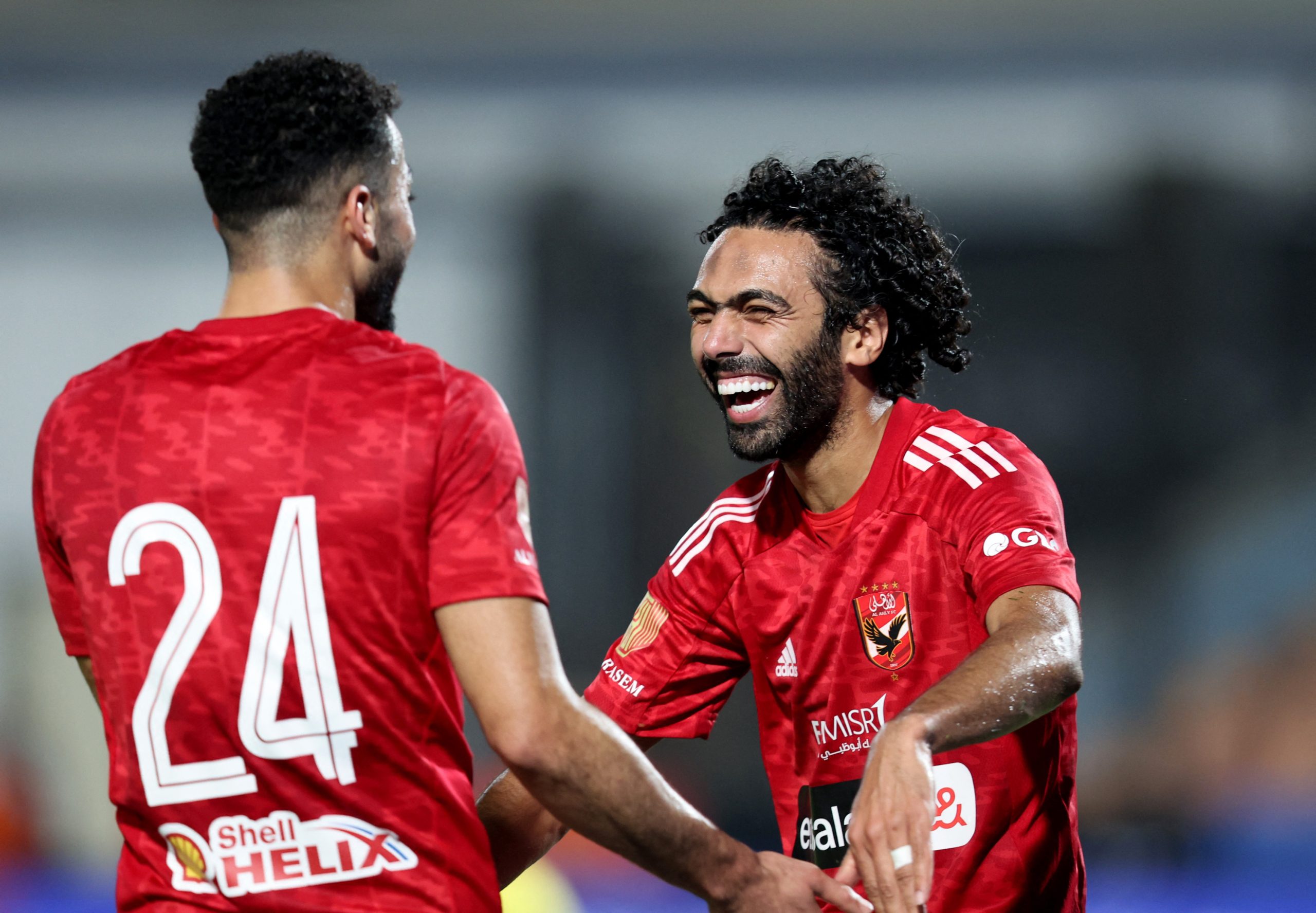 فوز الأهلي على الزمالك في الدوري المصري (رويترز)