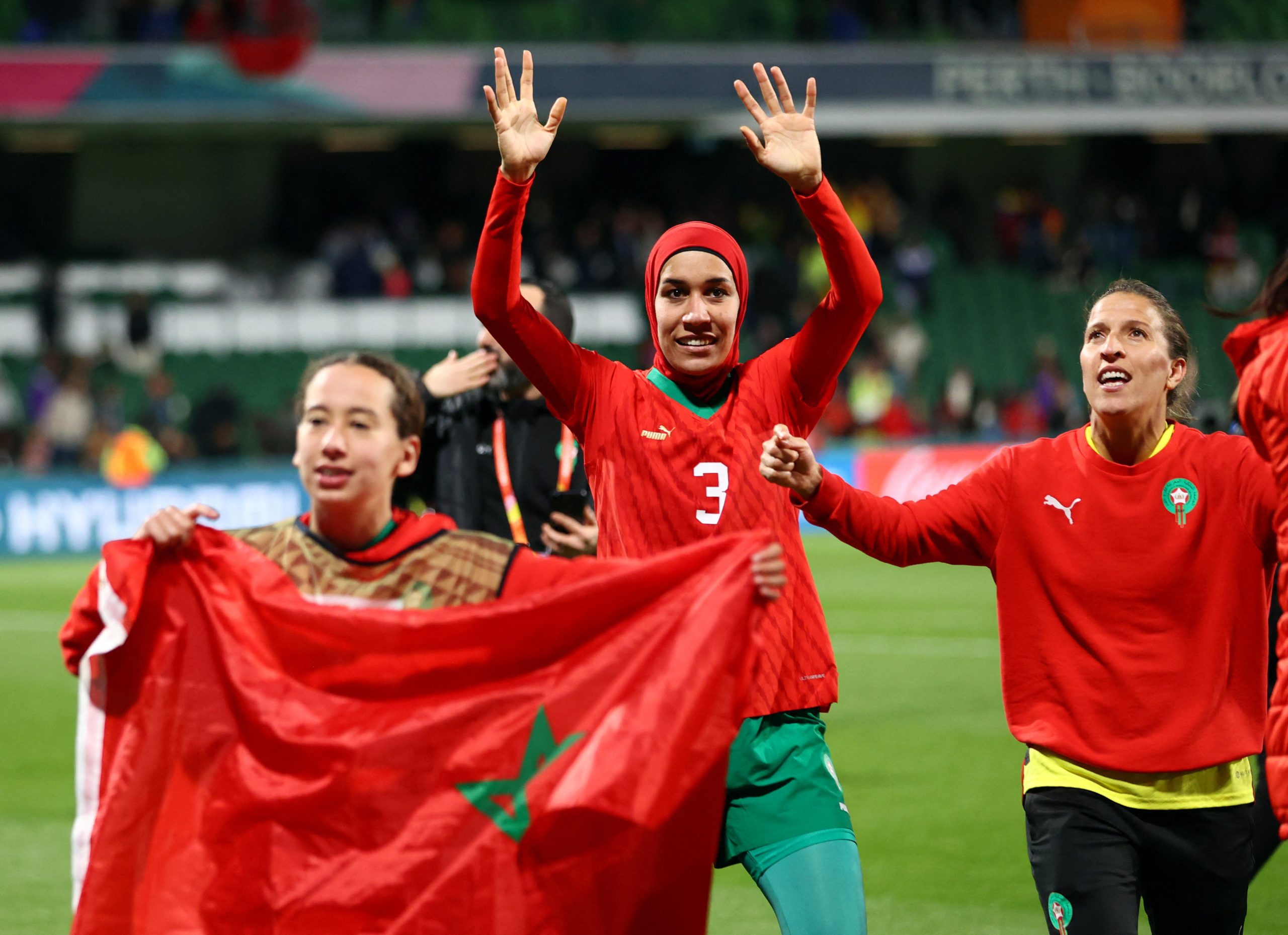 موعد مباراة المغرب وفرنسا في دور الـ16 لبطولة كأس العالم للسيدات (رويترز)