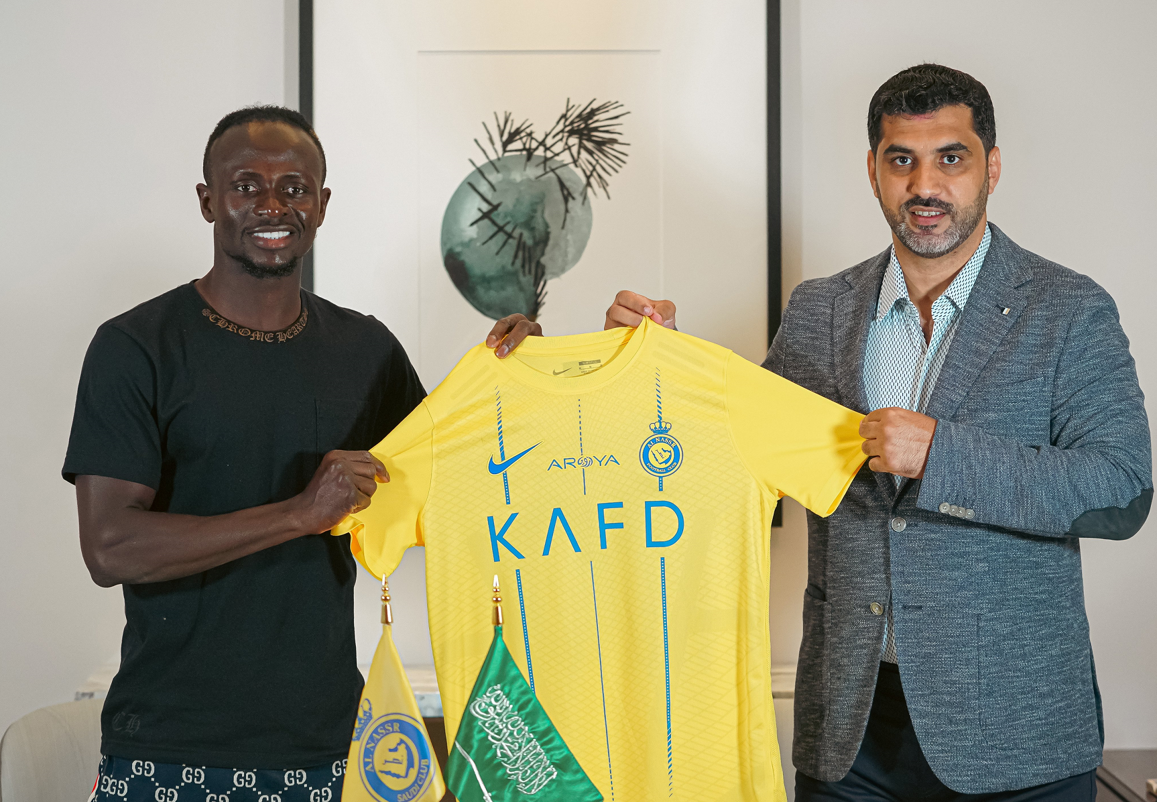 النصر السعودي يعلن صفقة ساديو ماني (حساب النصر)
