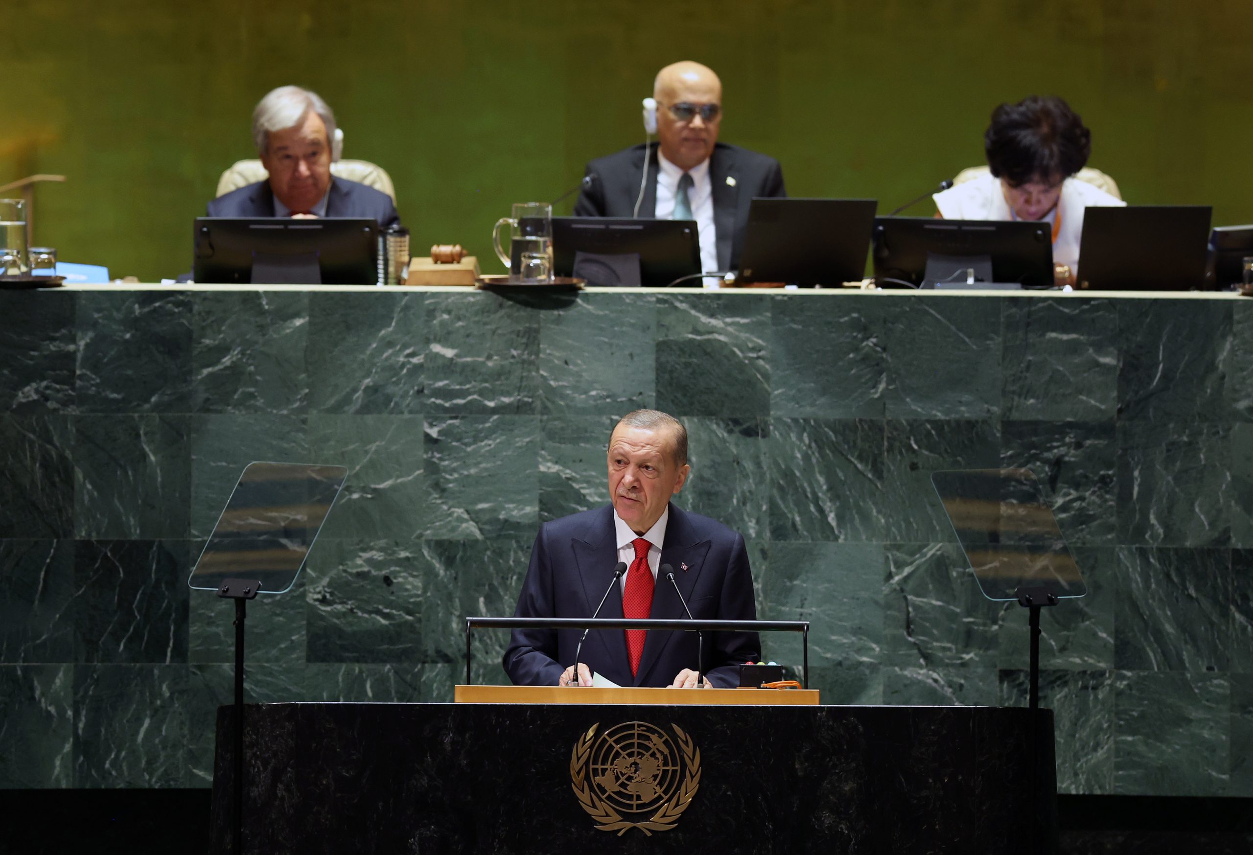 أردوغان أمام الأمم المتحدة/ الأناضول