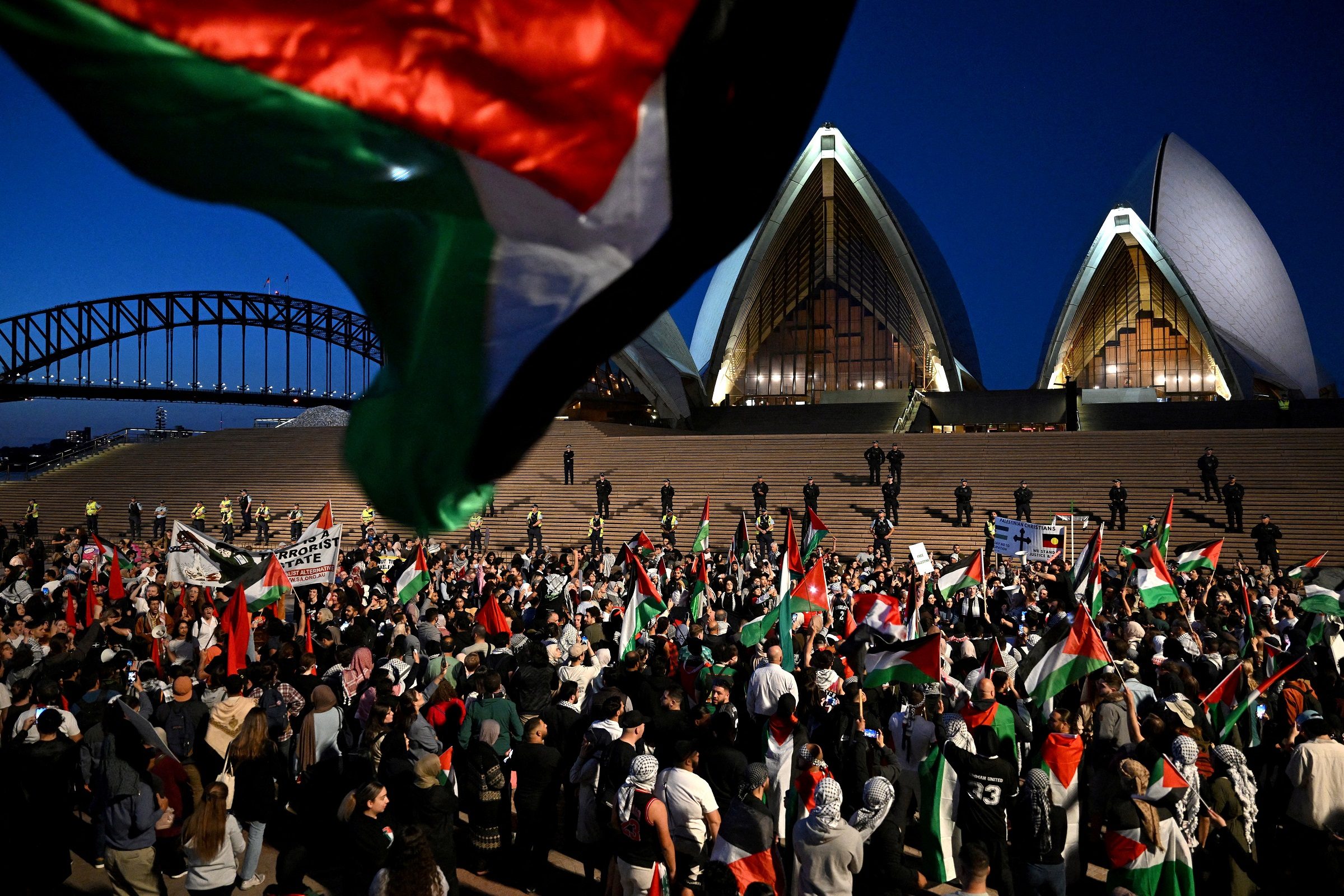 الاحتلال الإسرائيلي فلسطين أستراليا