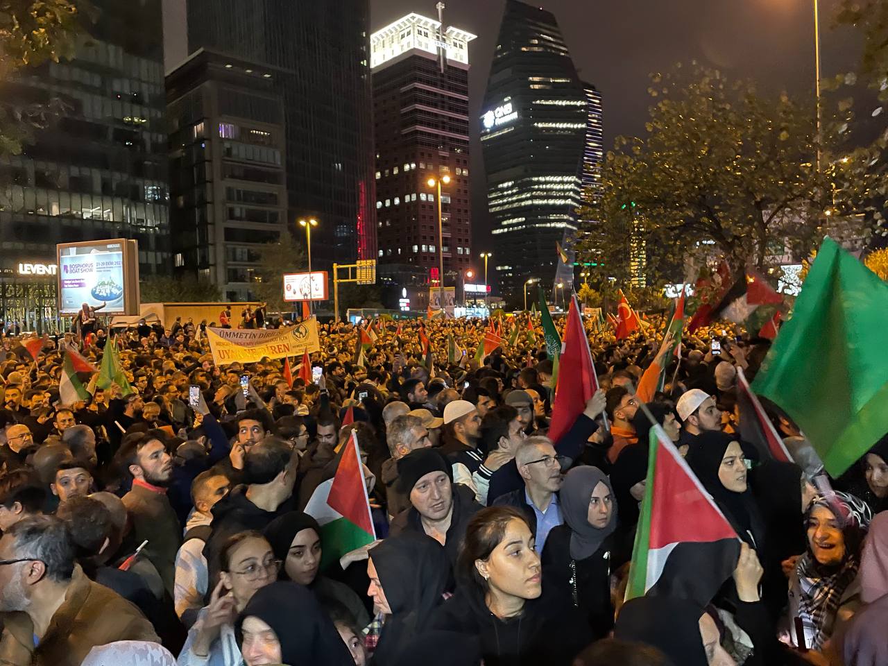 مظاهرات سابقة في إسطنبول ضد إسرائيل/الأناضول