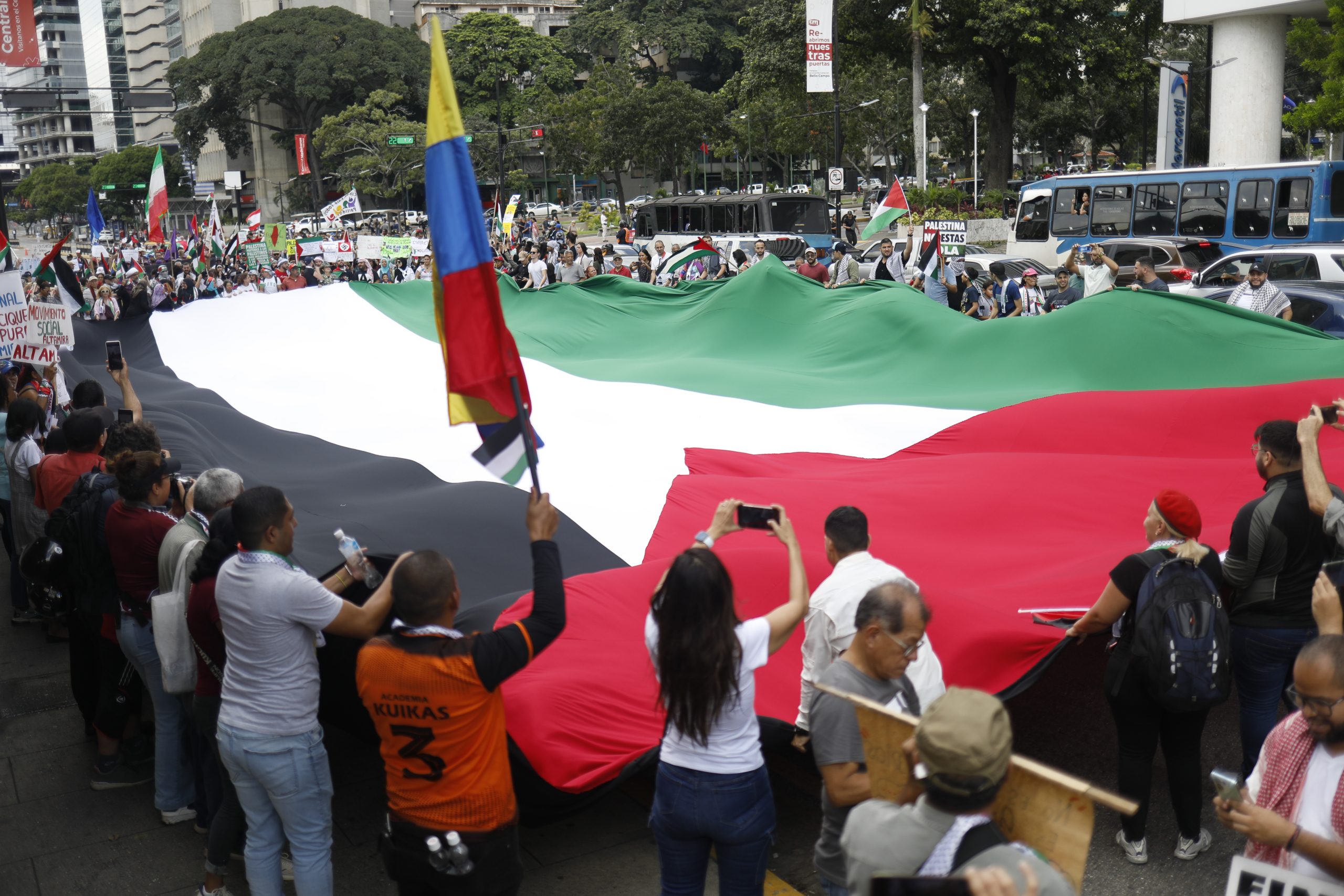 مظاهرات ومسيرات في دول أمريكا اللاتينية دعماً لفلسطين.. نددت بالعدوان المستمر على قطاع غزة (صور)