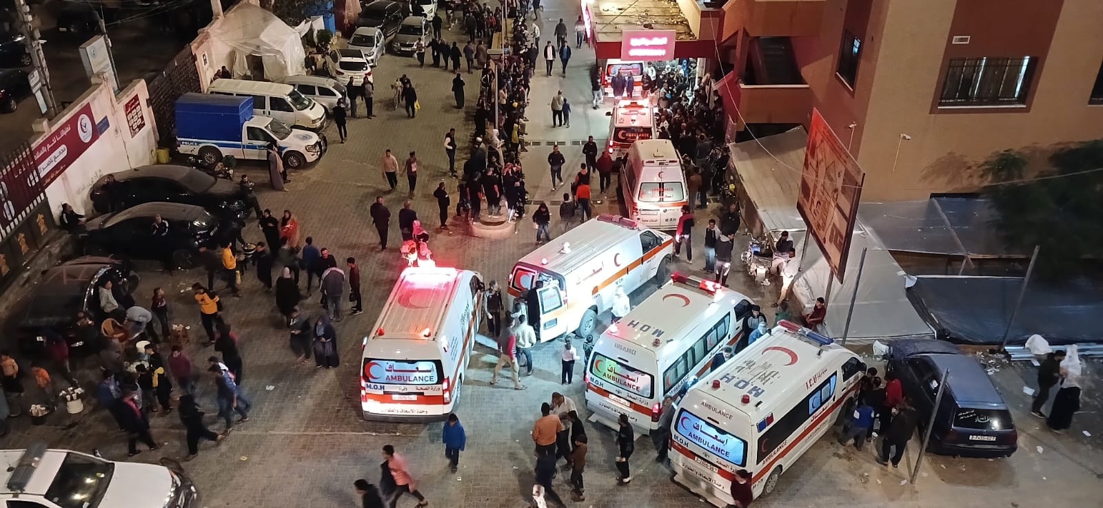 مجمع ناصر الطبي في خان يونس